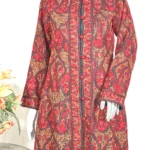 Jamawar Paisley Embroidered Women Coat