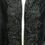 Velvet Cape Shawl Hand Kardana Work