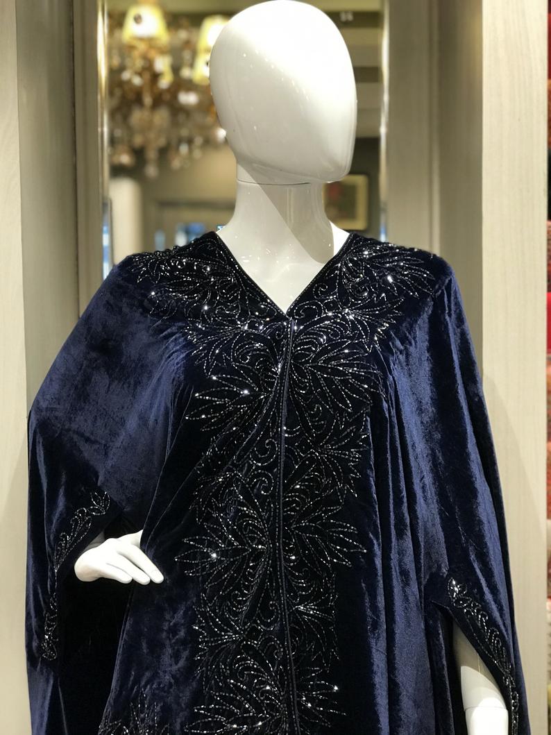 il_794xN.2175363877_6zmx Velvet Cape Shawl With Hand Kardana Work upper