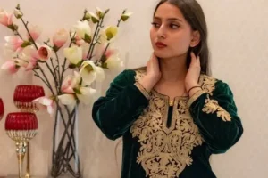 kashmiri kurti design