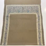 Pure Wool Stole with Zari and Thread Embroidery