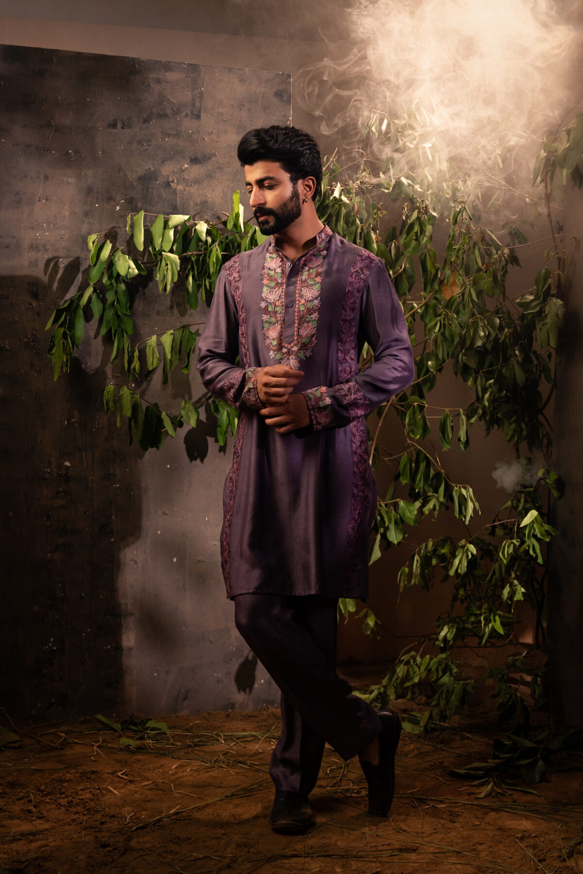 Amethyst Royalty: Men Kurta Pyjama