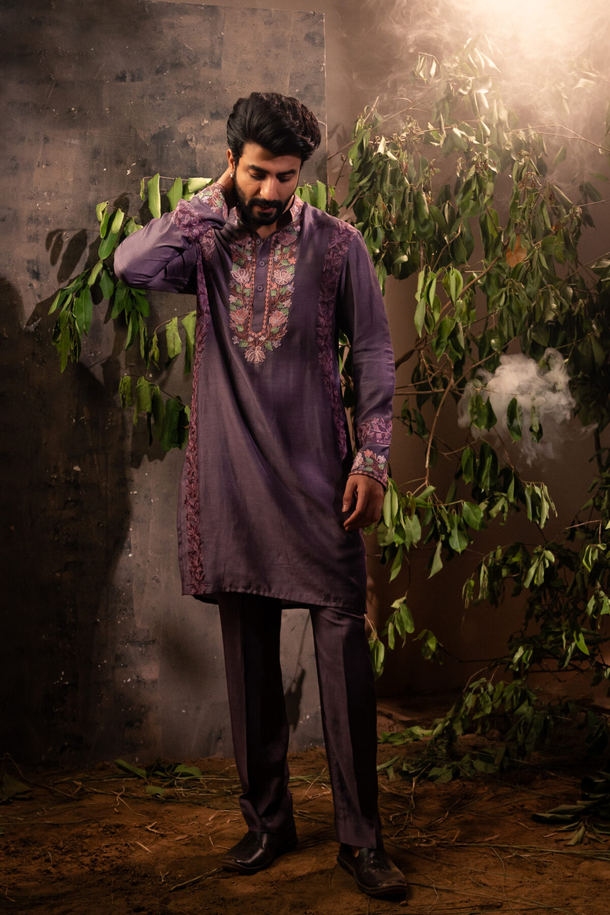 Amethyst Royalty: Men Kurta Pyjama