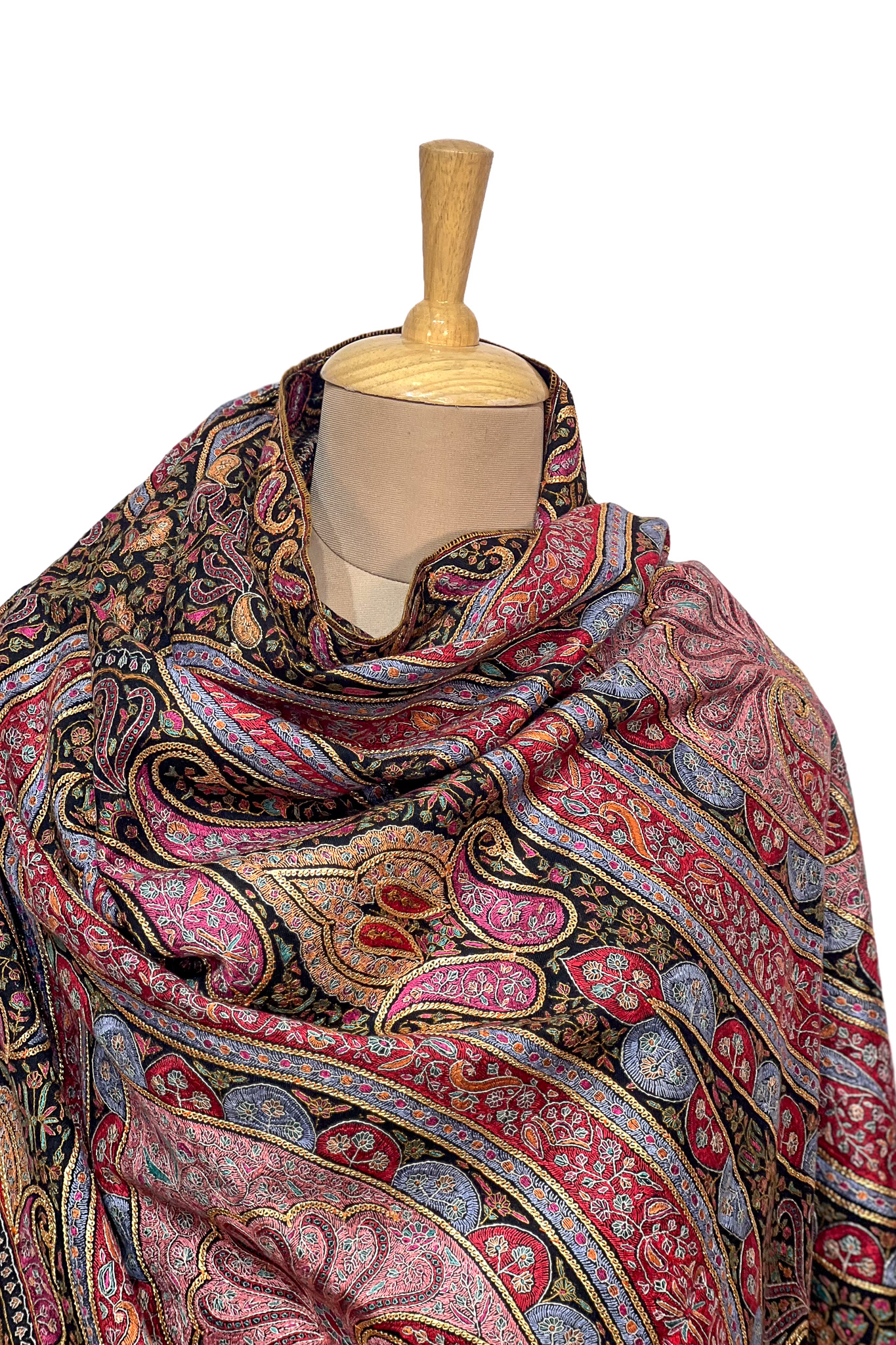 Black Pure Pashmina Shawl